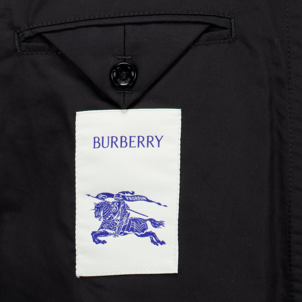 Vestes Giacca Nera con Zip Burberry Noir Homme