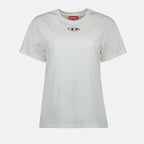 T-shirts T-shirt blanc D-Uncuntie Diesel Blanc Femme