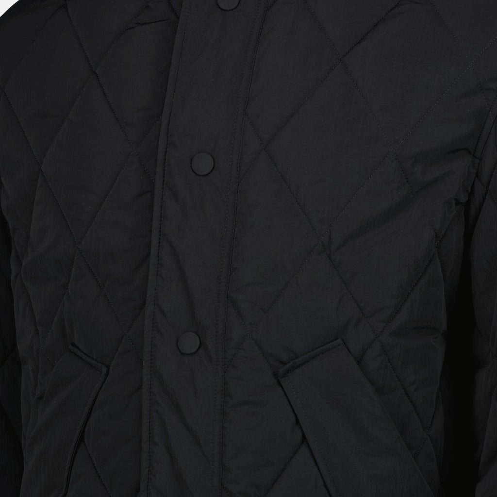 아이템 이미지 블랙 나일론 퀼티드 재킷 Ami PARIS의 유니섹스 - 봄-여름 2026 - 상세보기_1