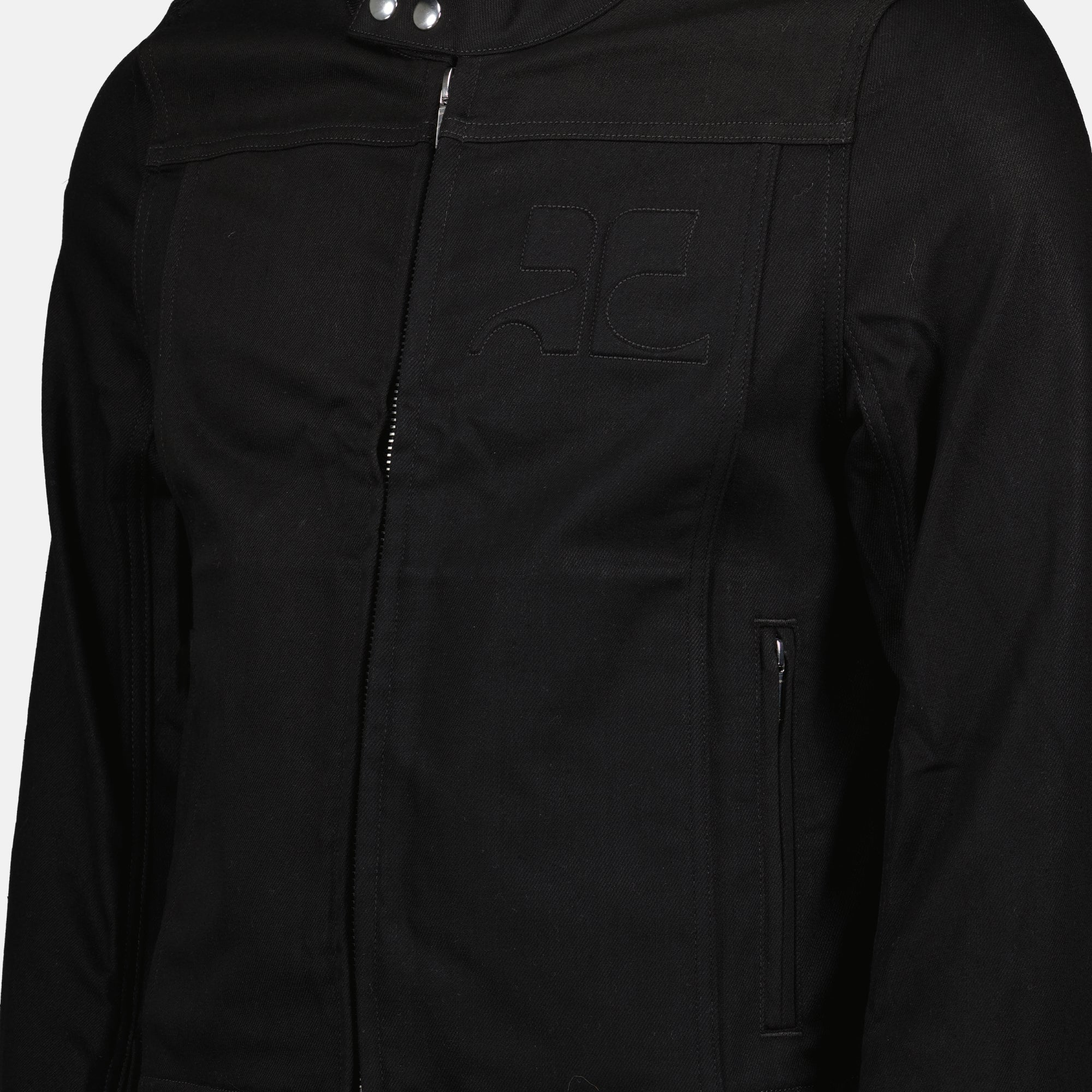 Jaquetas Blouson Iconic Courrèges Preto Homme