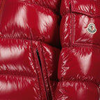 Manteaux Doudoune Maire Moncler Rouge Femme