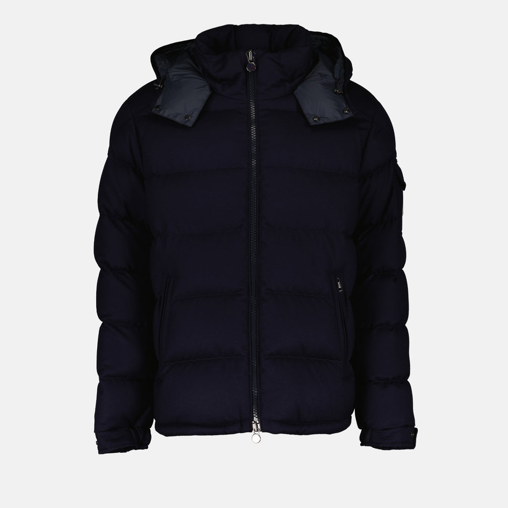 Manteaux Doudoune Montgenevre Moncler Bleu Homme
