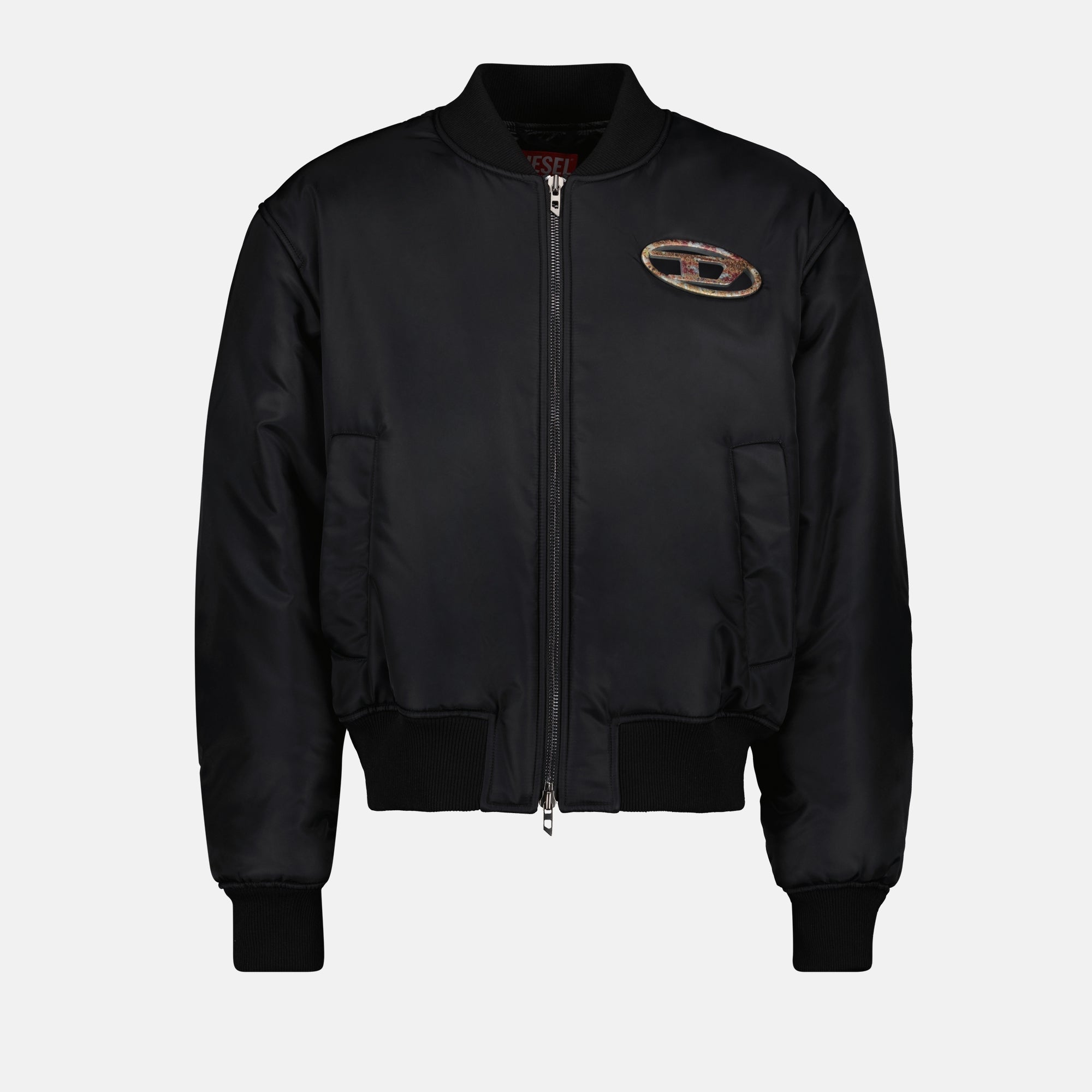 Jackets J-Milles-Rugg Bomber Diesel Black Homme