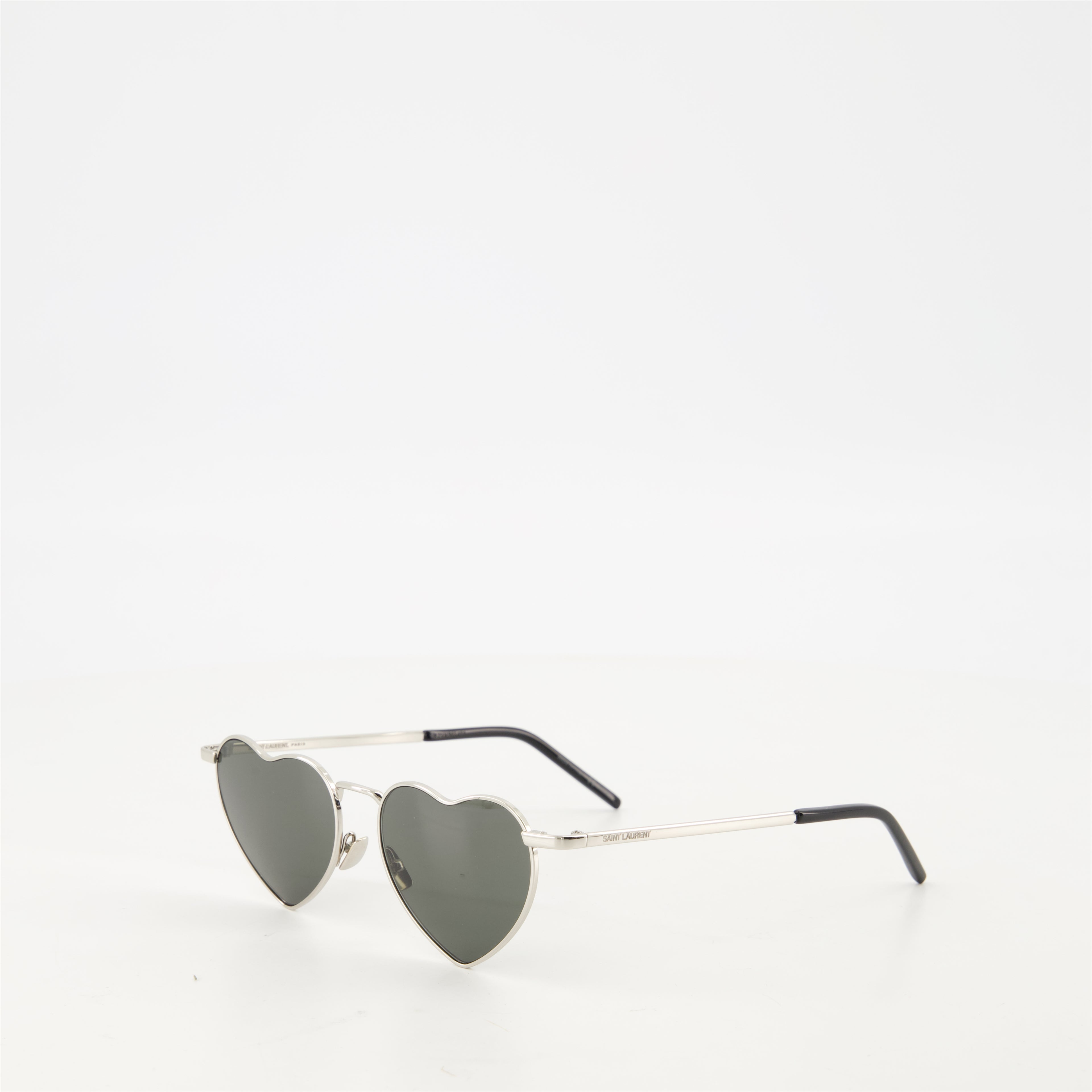 Lunettes Lunettes de soleil SL 301 LOULOU Saint Laurent Argenté Unisexe