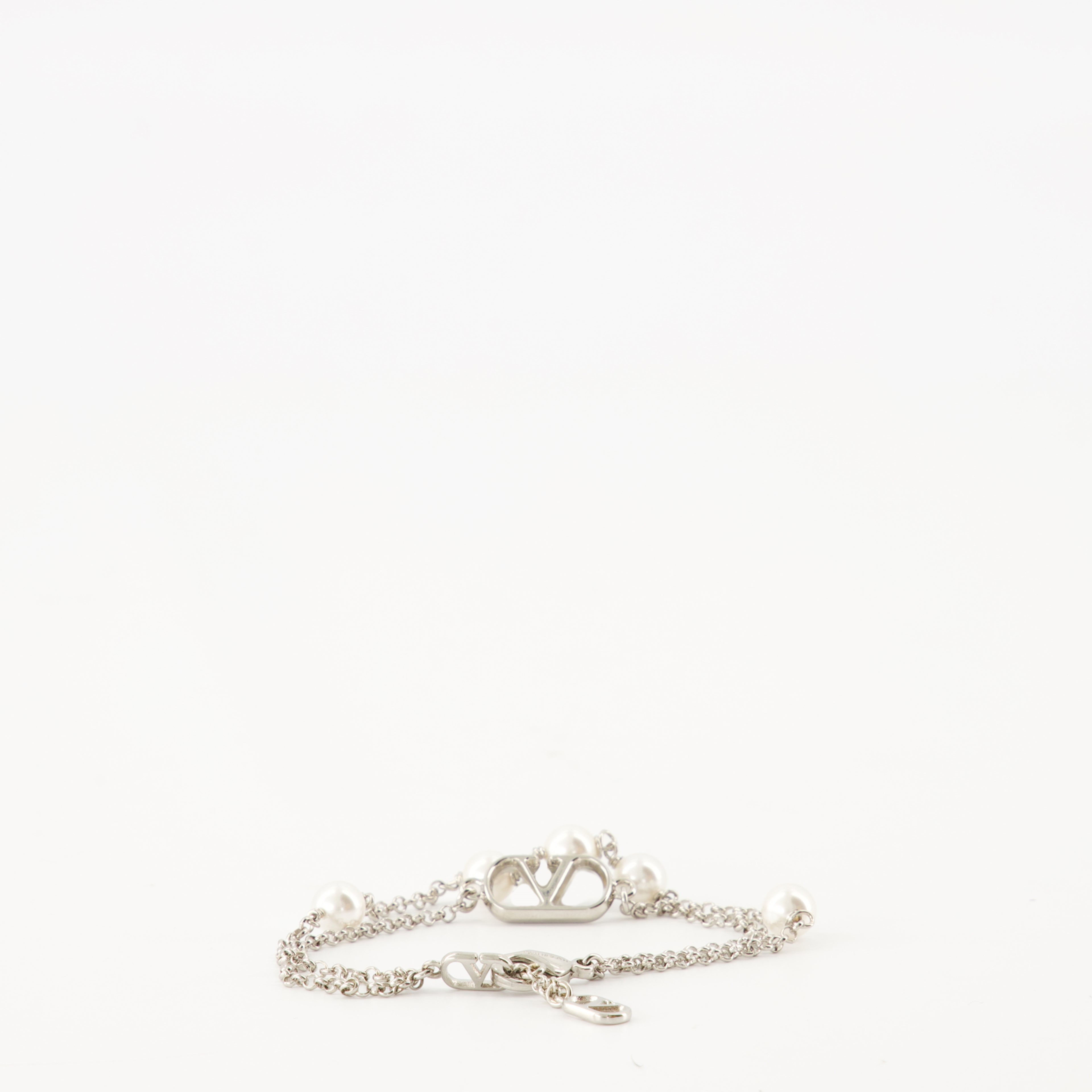 Bijoux Pulsera VLogo Valentino Garavani Argenté Femme