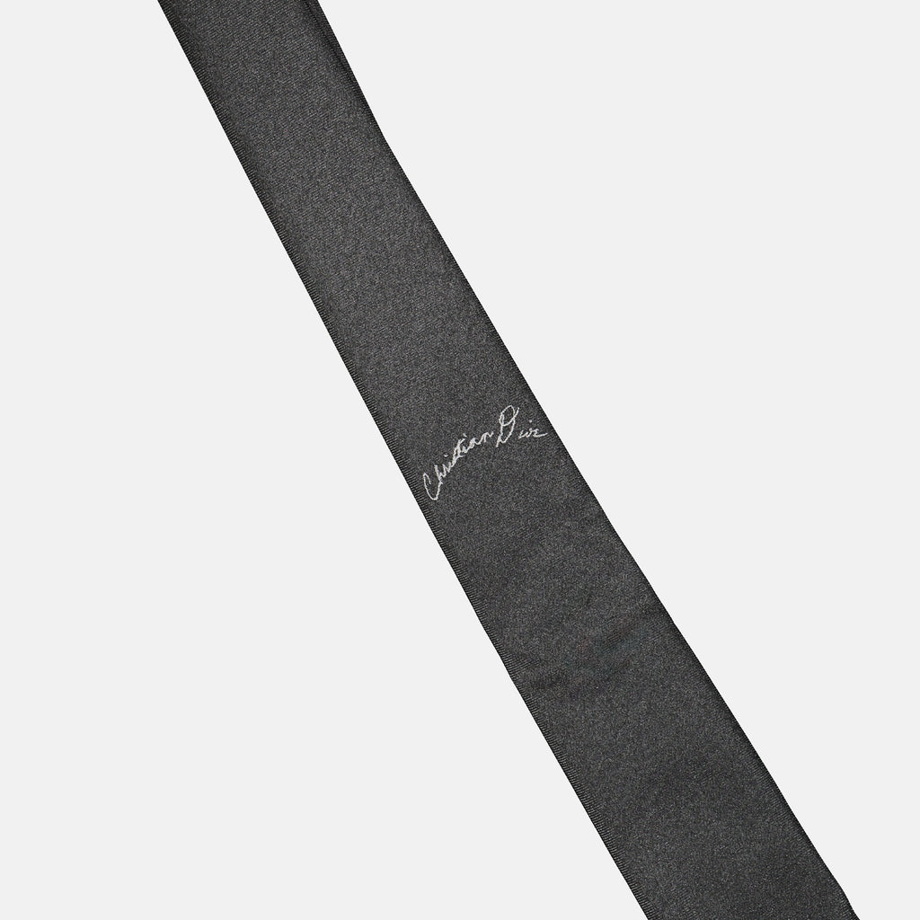 Lenços e luvas Cravate Dior Manuscrit Dior Preto Homme