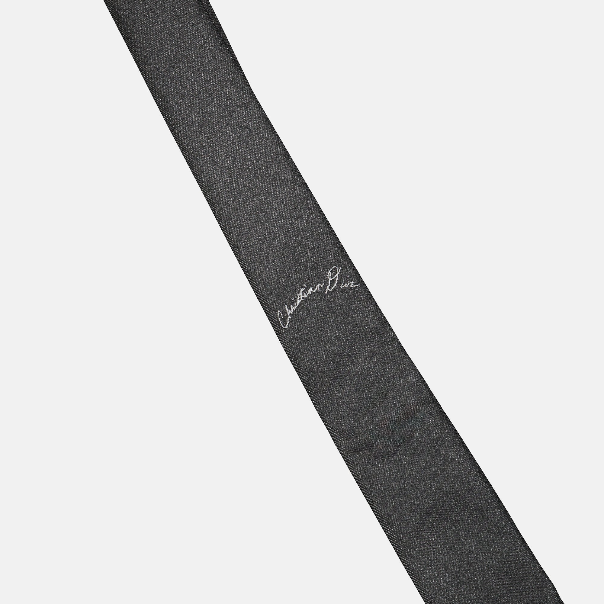 Lenços e luvas Cravate Dior Manuscrit Dior Preto Homme