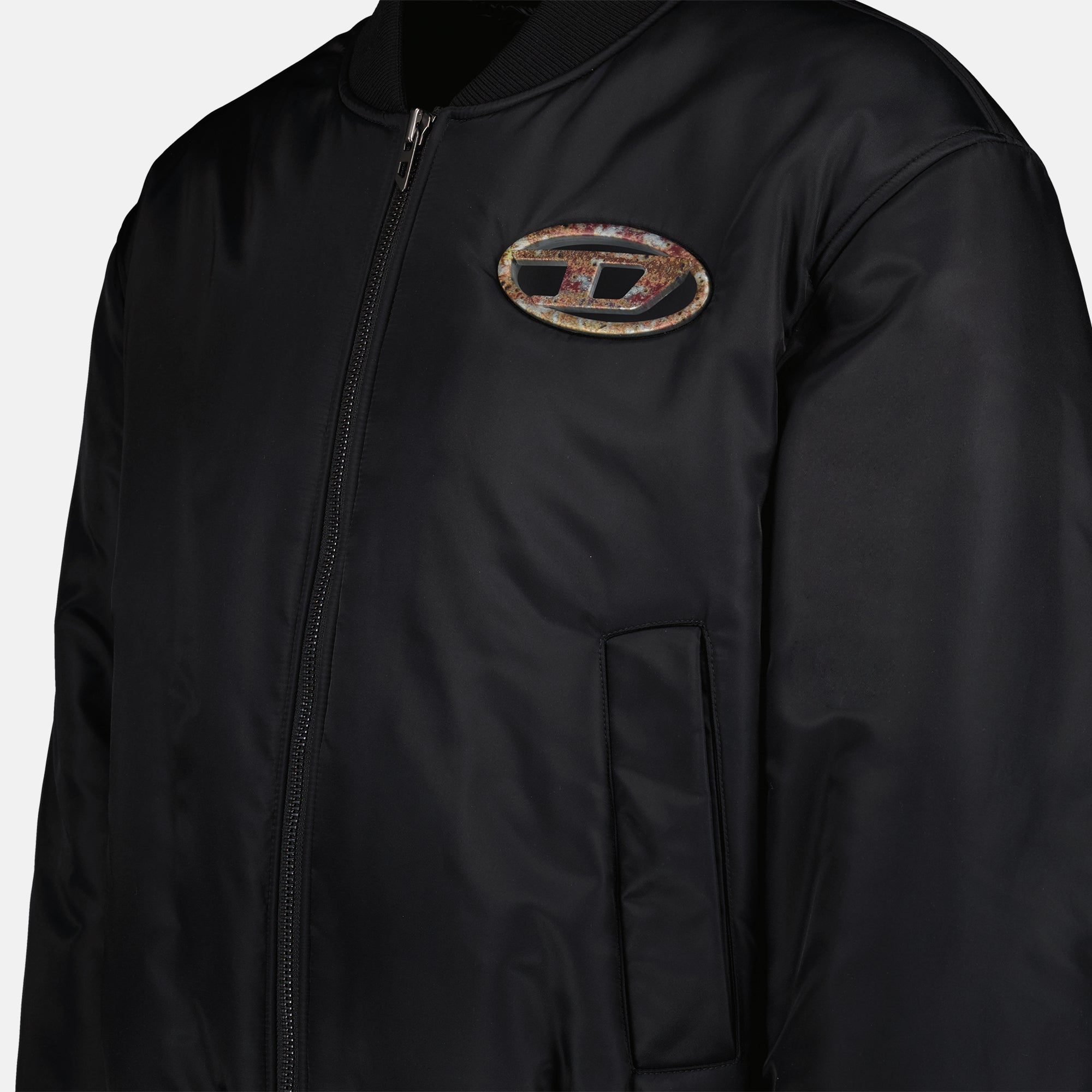 Jackets J-Milles-Rugg Bomber Diesel Black Homme