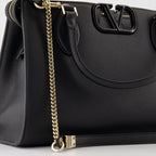 핸드백 및 숄더백 Sac à main VLogo Valentino Garavani 검은색 Femme