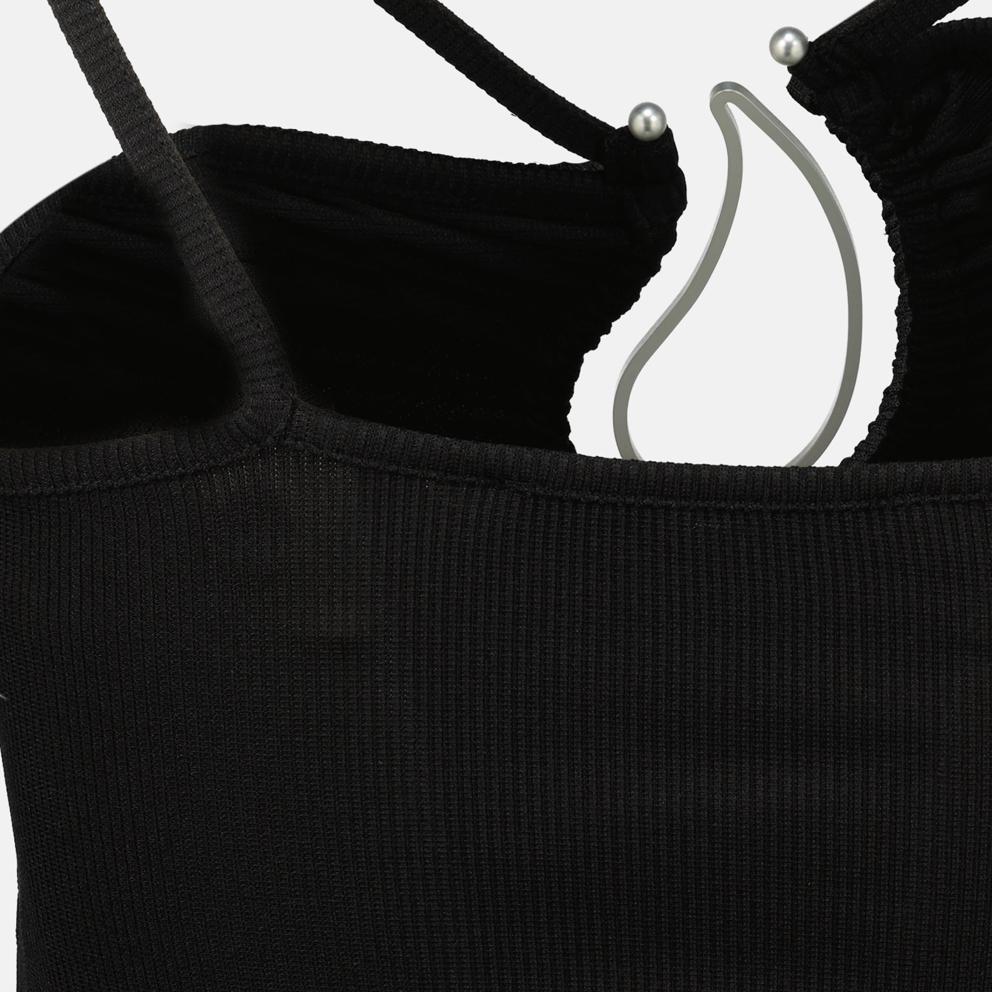 Tops Haut à motif cachemire Christopher Esber Noir Femme