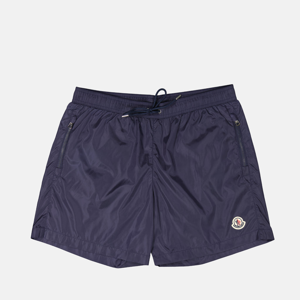 Image de l'article Maillot de bain à logo de la marque Moncler pour Homme - Saison Printemps-Été 2025 - Vue de Face