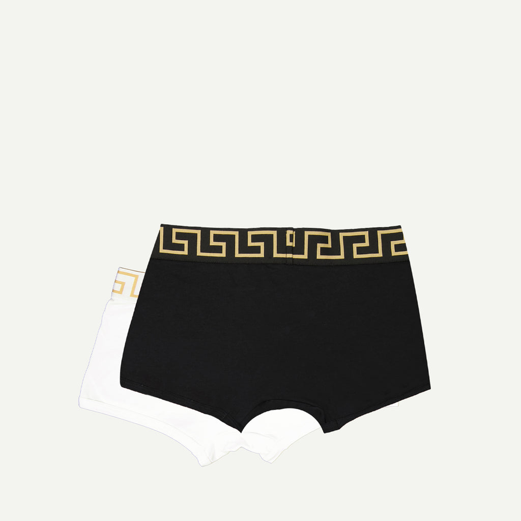 Roupa íntima e homewear Conjunto de Boxers Curtos Versace Preto Homme