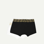 언더웨어 및 홈웨어 쇼트 복서 세트 Versace 검은색 Homme