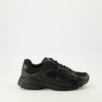 Bild der B30 schwarzen Sneakers der Marke Dior für Herren - Herbst-Winter Saison 2025 - Rechte Seitenansicht