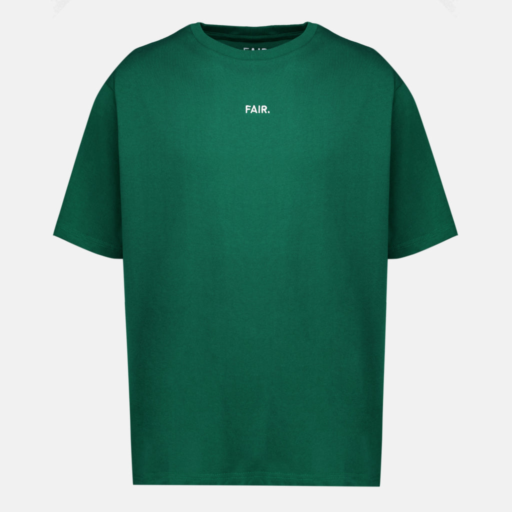 T-shirts T-Shirt Verde Básico Fair Vert Homme