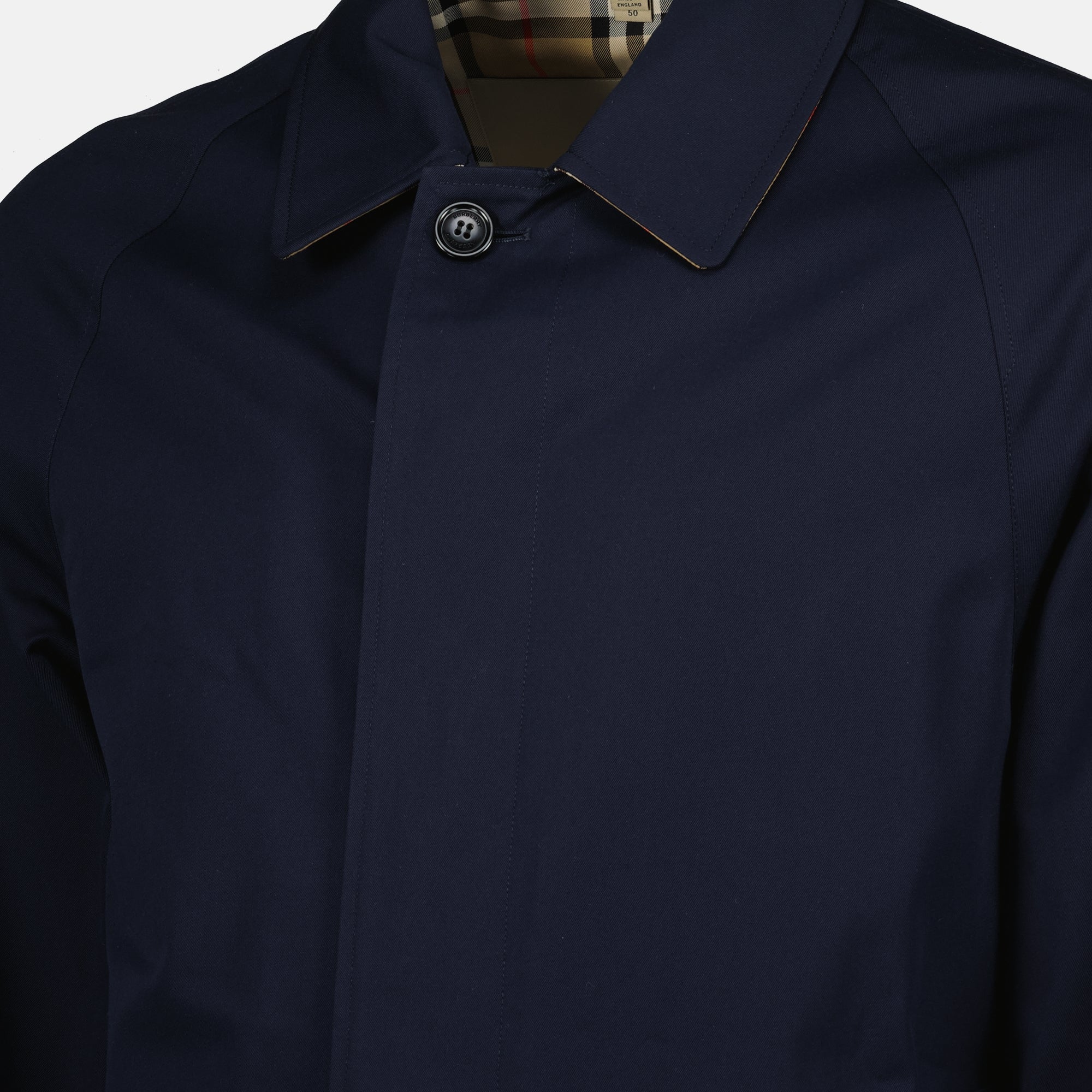 Manteaux Trench Camden Burberry Bleu foncé Homme