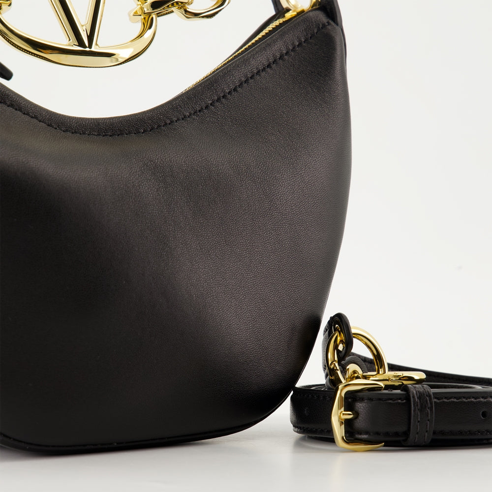 Sacs bandoulière Sac hobo VLogo Moon Valentino Garavani Noir Femme
