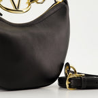 Sacs bandoulière Sac hobo VLogo Moon Valentino Garavani Noir Femme