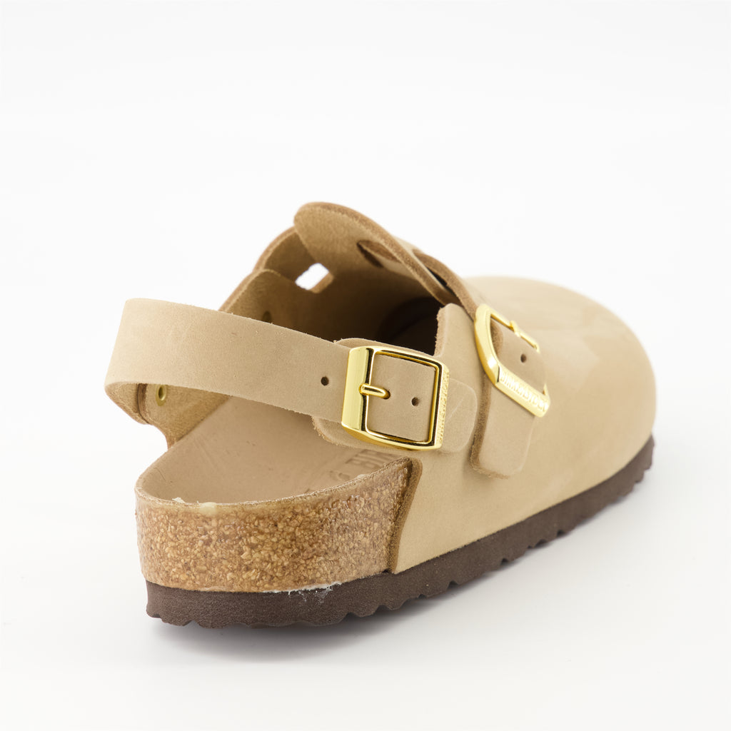 Chaussures ouvertes Mules Tokio Birkenstock Beige Femme