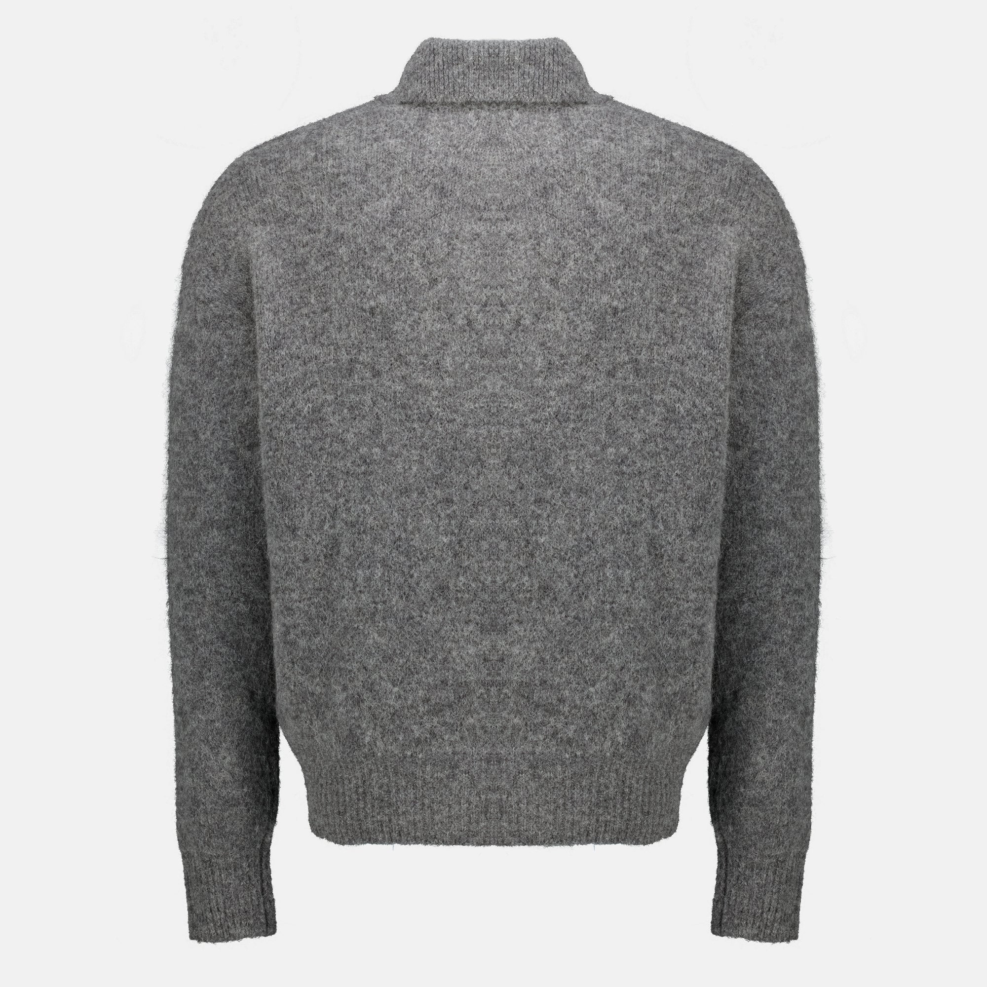 Polos Polo de Alpaca Gris Ami PARIS Gris Homme