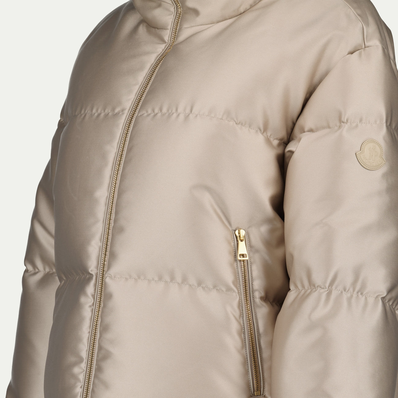 Manteaux Doudoune Bonnelles Moncler Beige Femme