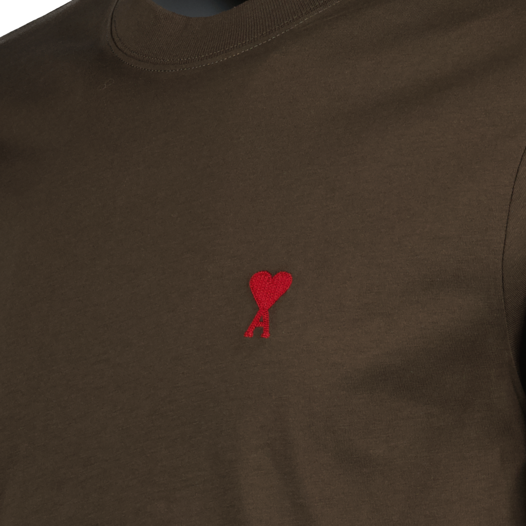 T-shirt T-shirt Ami de coeur Ami PARIS Marrone Unisex