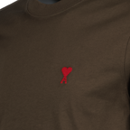 T-shirt T-shirt Ami de coeur Ami PARIS Marrone Unisex