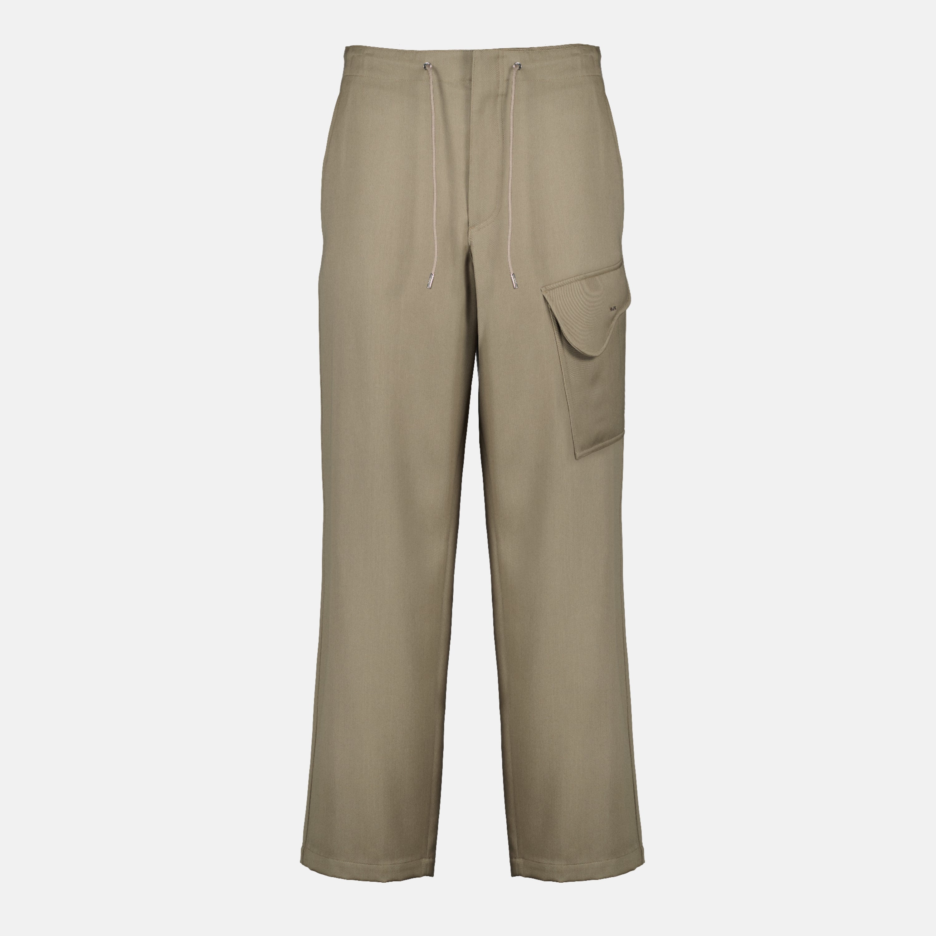 Bild der beigen Cargo-Hose der Marke Dior für Herren - Frühling-Sommer 2026 - Frontalansicht