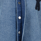 셔츠 Veste en jean Ami de coeur Ami PARIS 파란색 Femme