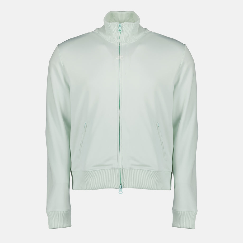 コレージュのメンズ用青いトラックスーツジャケットの画像 - 2026年春夏 - 正面ビュー