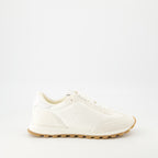 Tênis Sapatilhas AMI New Rush Ami PARIS Branco Unissex