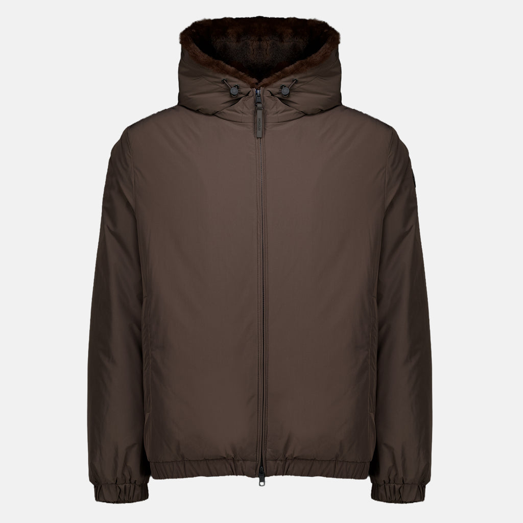Manteaux Doudoune Zambood marron Moncler Marron Homme