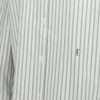 Shirts Striped Shirt Saint Laurent White Femme