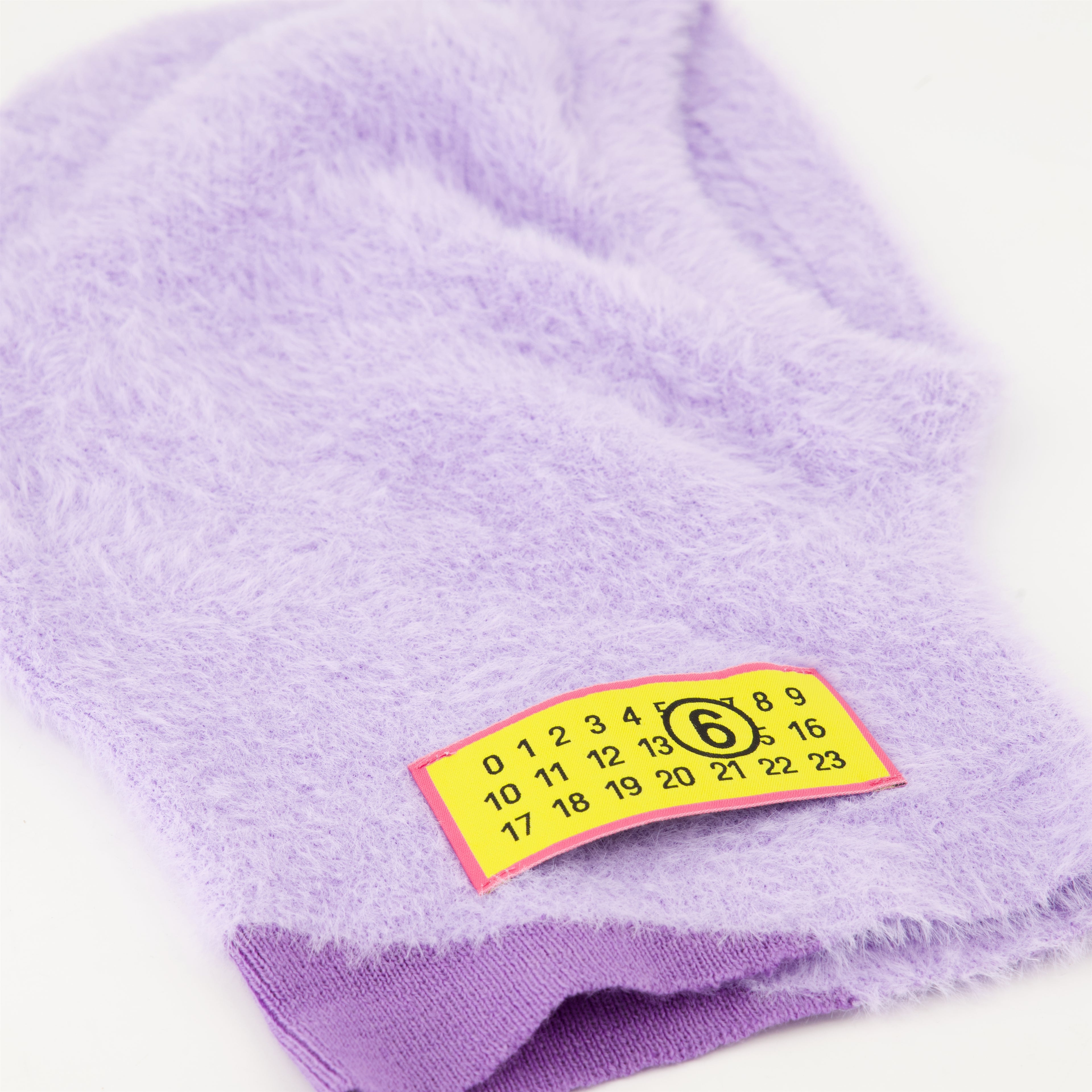 Chapeaux, casquettes et bonnets Cagoule en laine Mm6 Violet Femme