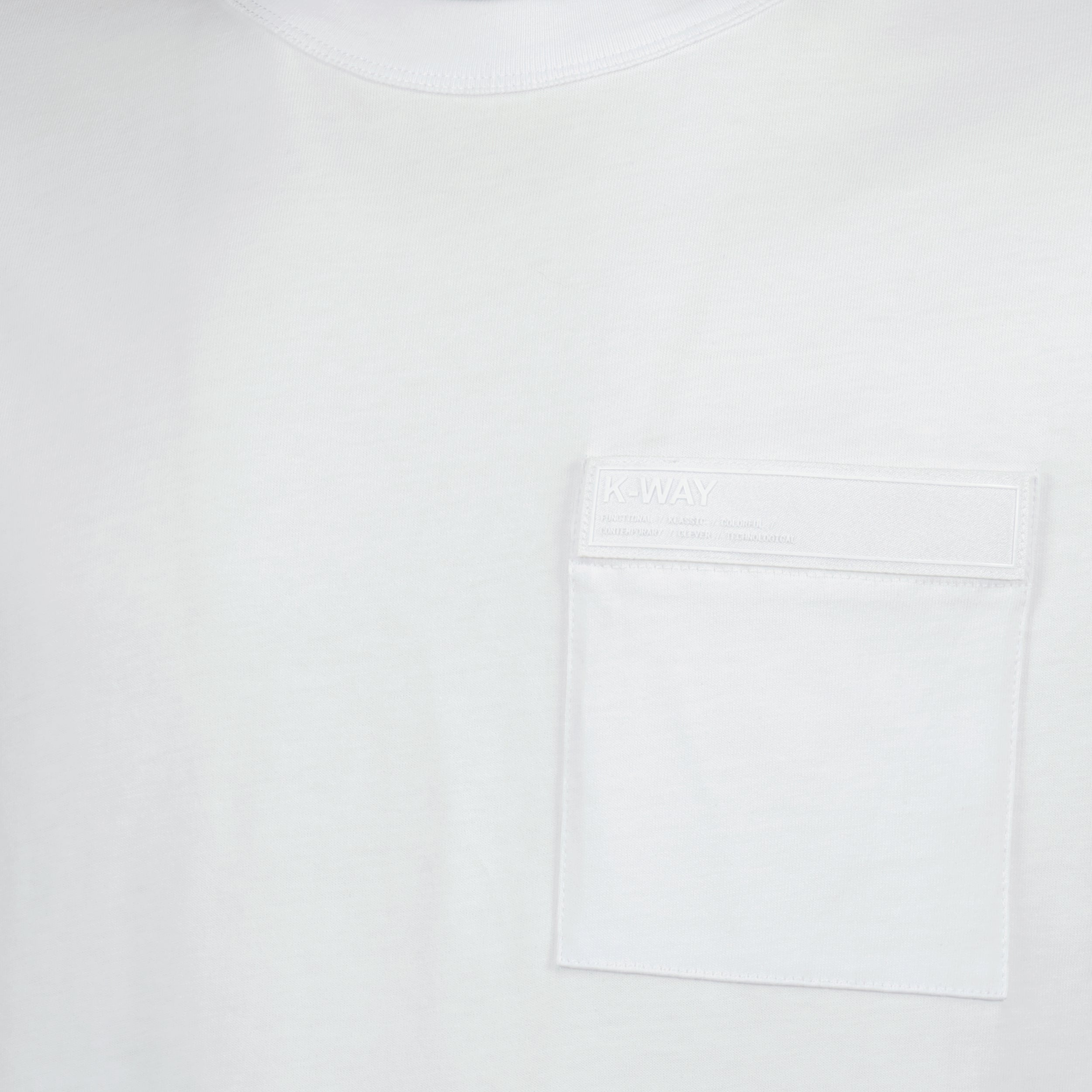 T-shirts T-shirt Fantome Pocket K-Way Blanc Homme