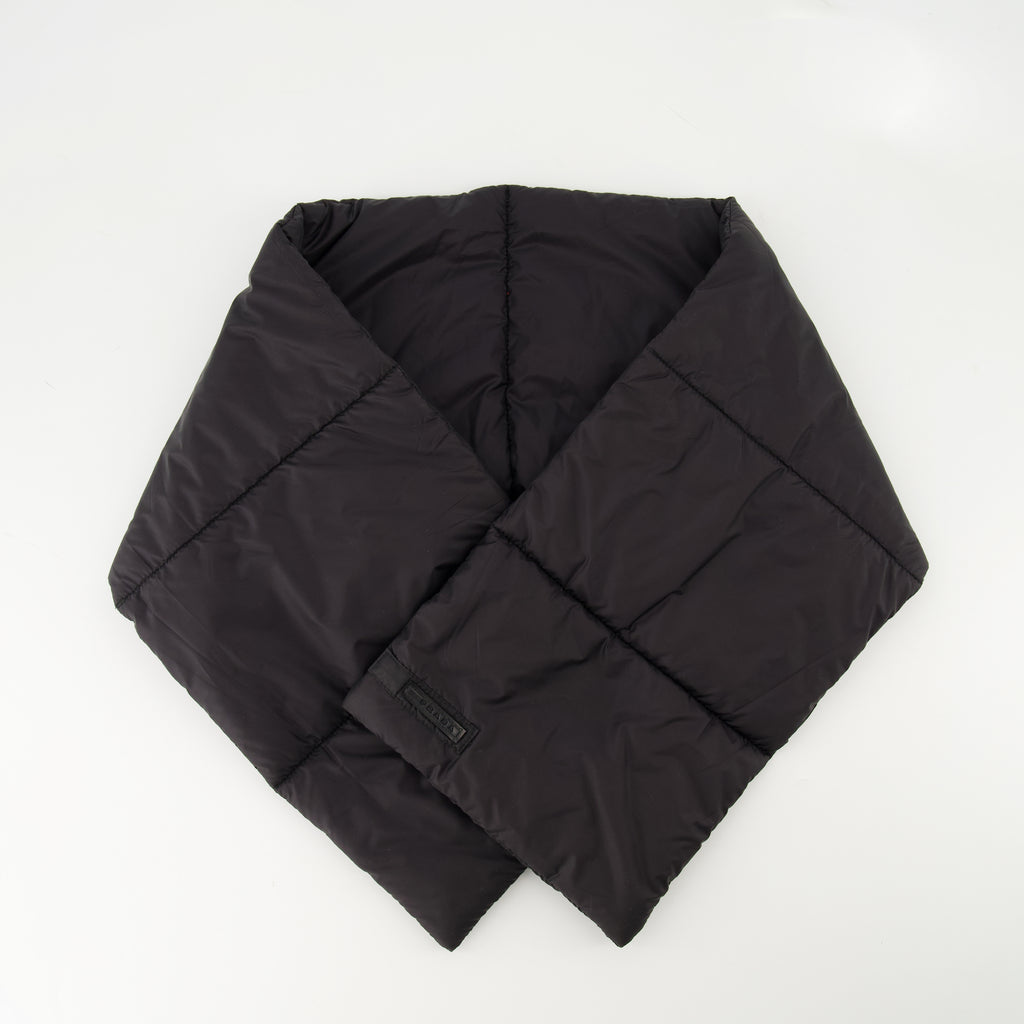 Lenços e luvas Col matelassé Linea Rossa Preto Femme