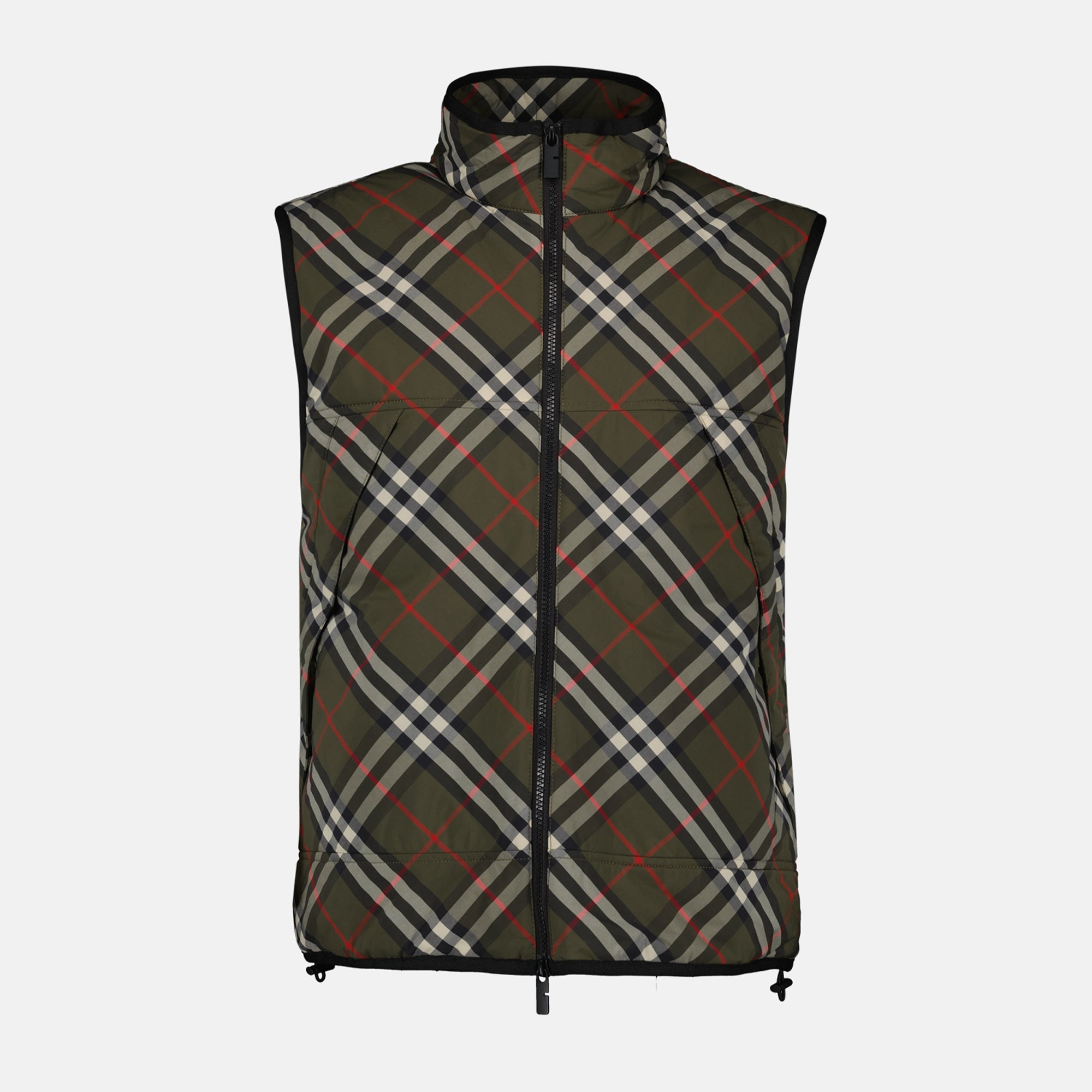 Vestes Veste sans manches Burberry Vert Homme