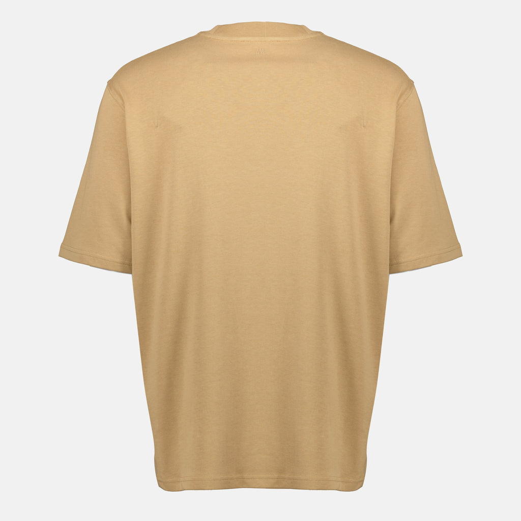 Bild des Baumwoll-T-Shirts der Marke Ami PARIS für Unisex - Herbst-Winter 2025 - Detailansicht 2