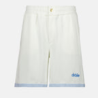 Shorts Shorts in Cotone Piqué Drole De Monsieur Bianco Uomini