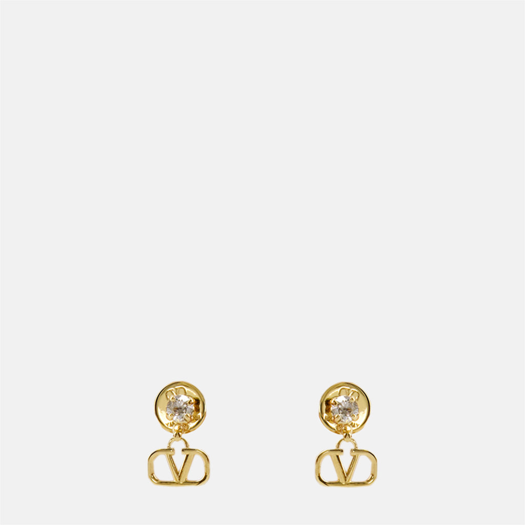 Bijoux Boucles d'oreilles Vlogo Valentino Garavani Doré Femme