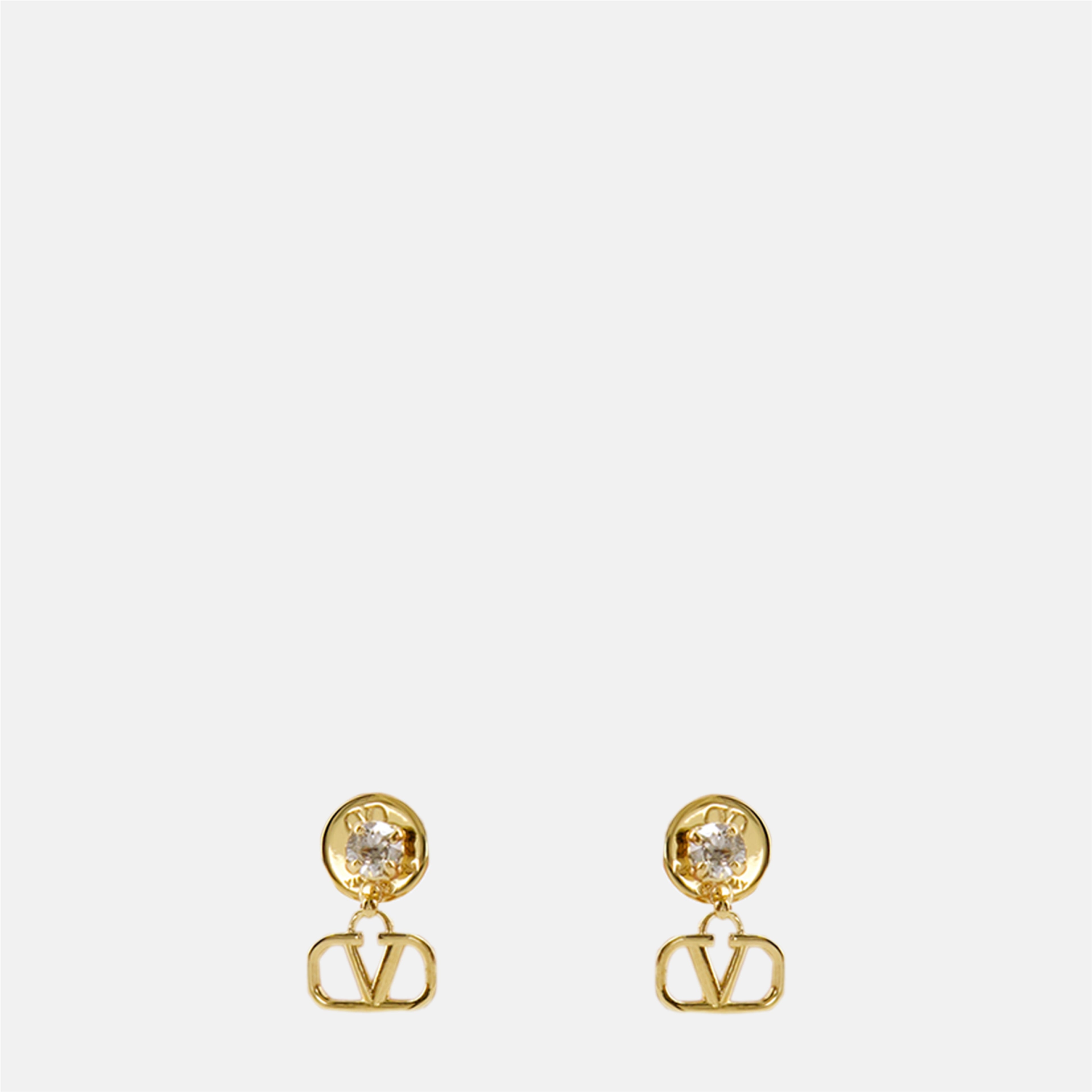Bijoux Boucles d'oreilles Vlogo Valentino Garavani Doré Femme