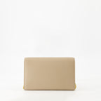 Crossbody bags Uptown Chain Pouch Saint Laurent Beige Femme