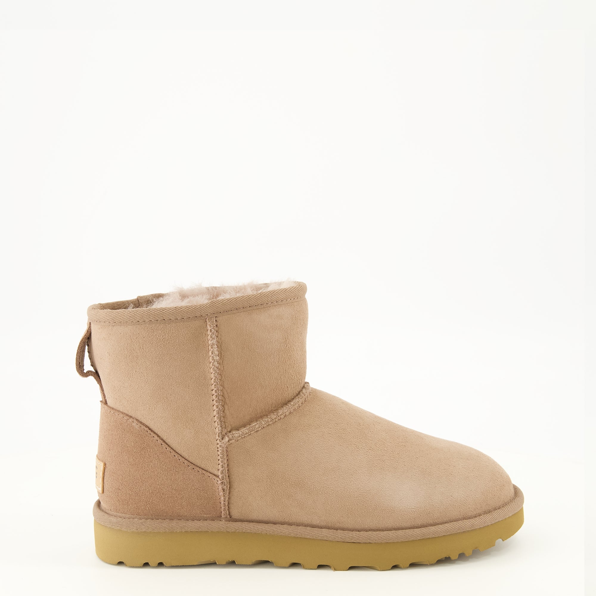 Bottines Botas Classic Mini II Beige Ugg Beige Femme