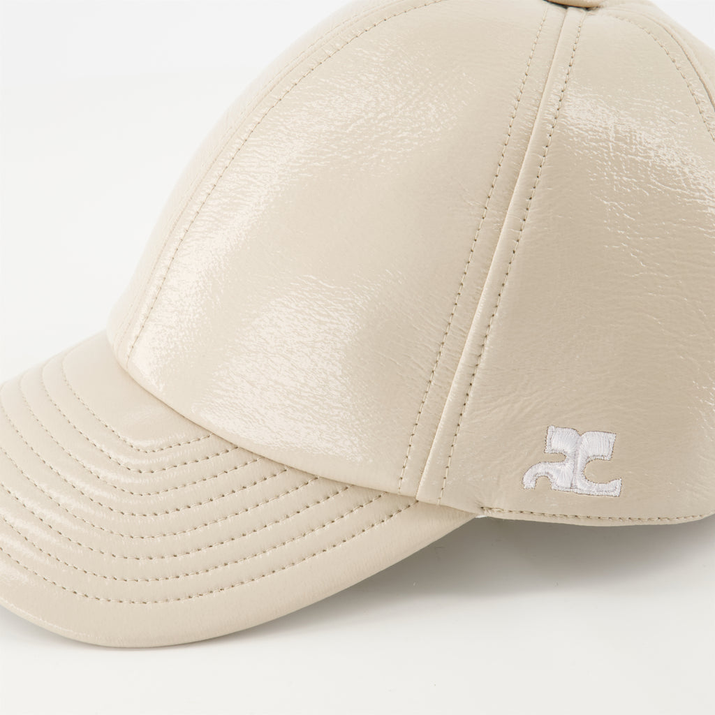 Hats, caps and beanies Vinyl Reissue Cap Courrèges Beige Unisex