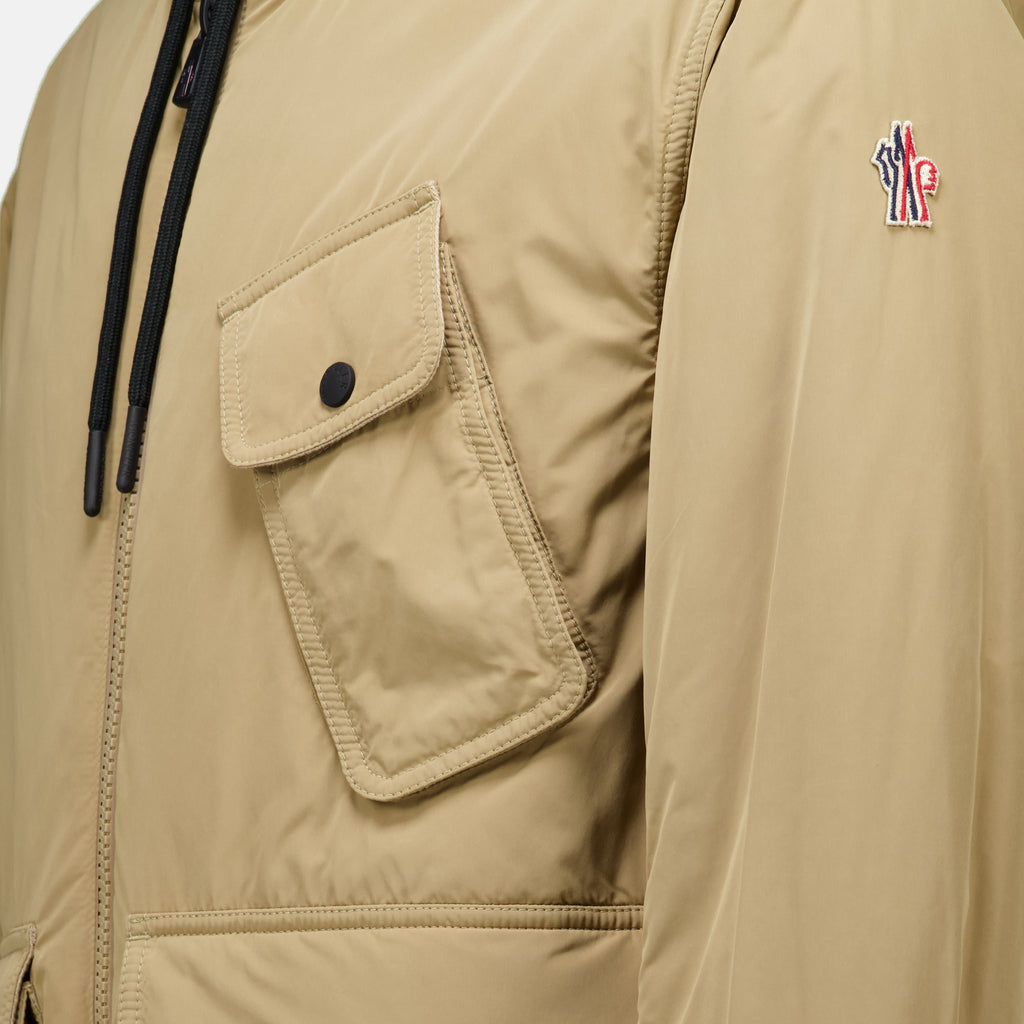 Manteaux Veste matelassée Ober Moncler Grenoble Beige Homme