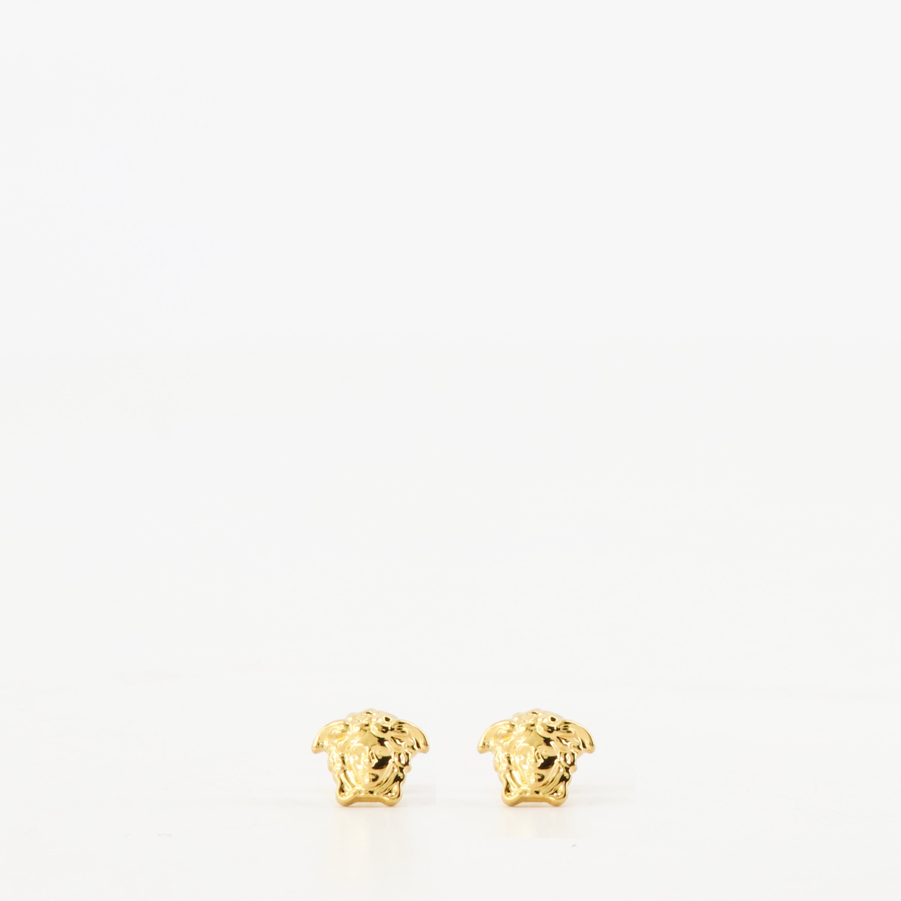 Bijoux Boucles d'oreilles Medusa Versace Doré Femme