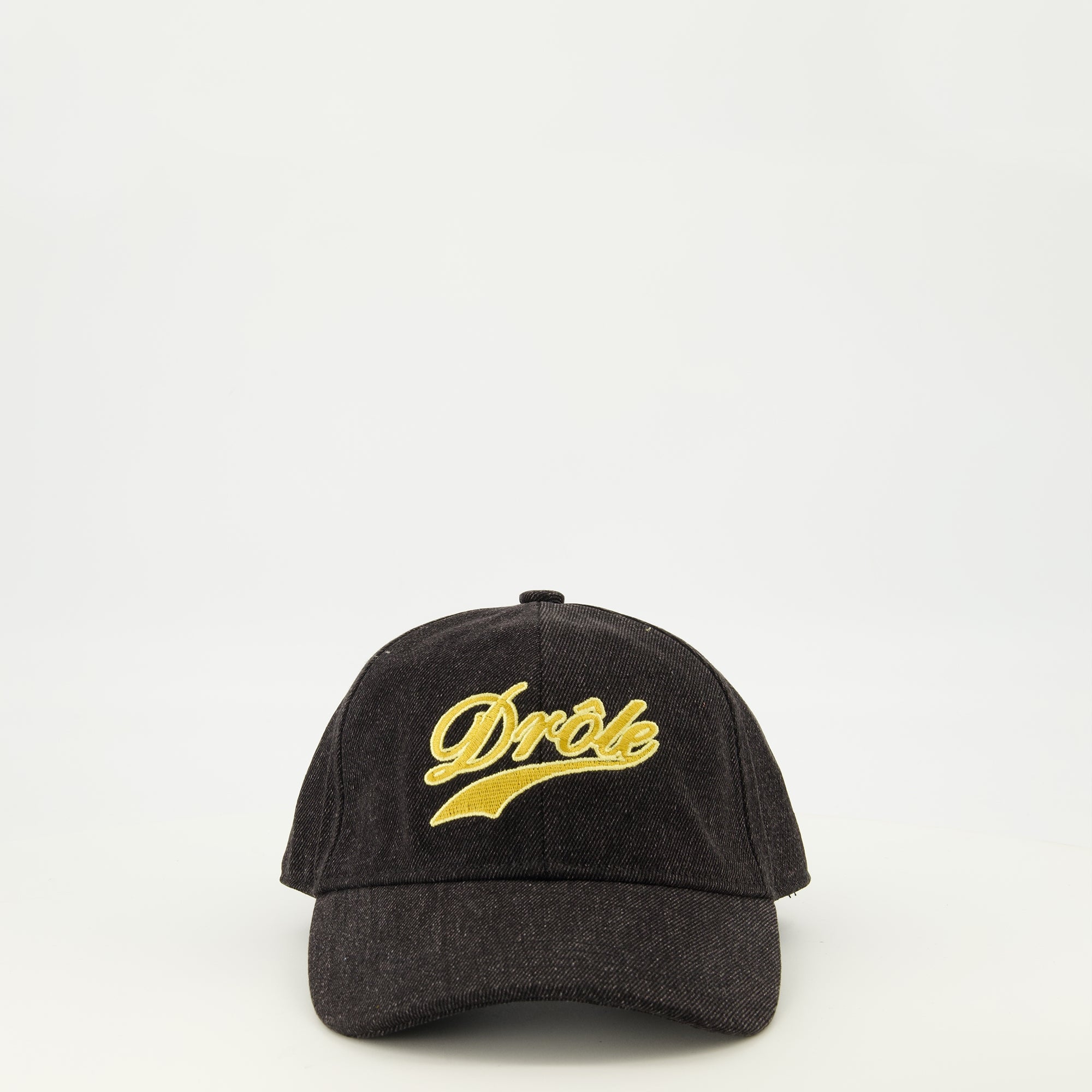 Chapeaux, casquettes et bonnets Gorra Divertida en Denim Negro Drole De Monsieur Noir Homme