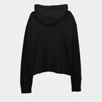 Sweatshirts Bedruckter Hoodie Mm6 Schwarz Femme
