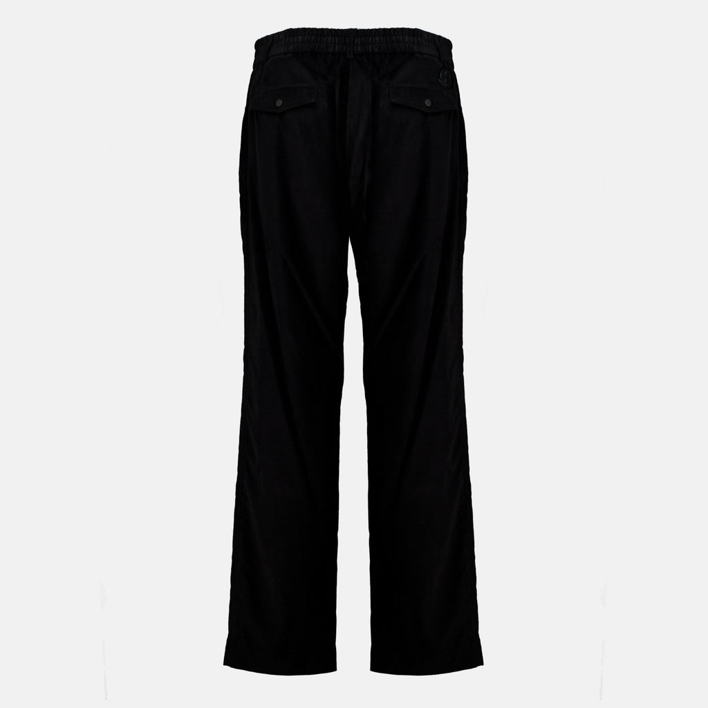 Pantalons 블랙 코듀로이 팬츠 Moncler Noir Homme