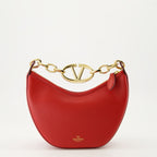 Bolsos bandolera Bolso Hobo VLogo Moon Valentino Garavani Rojo Femme